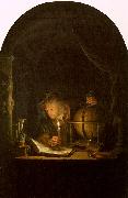 Gerrit Dou Astronomer by Candlelight Sweden oil painting reproduction